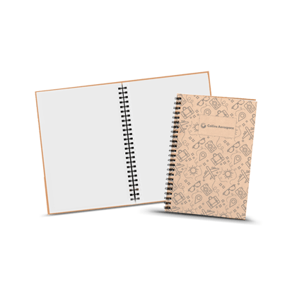 Economy A5 Soft Cover 160 pages Blank Kraft Diary