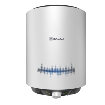 Bajaj Shield Series New Shakti 15L Storage Wall Mount Water Heater For Home, 5-Star Rated Geyser, Child Safety Mode, 10-Yr Tank, 6-Yr Element, 4-Yr Product Warranty, White & Grey Bajaj Shield Series New Shakti 15L Storage Wall Mount Water Heater For Home