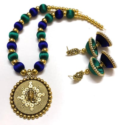 Radiant Bloom Multicolor Jewellery Set