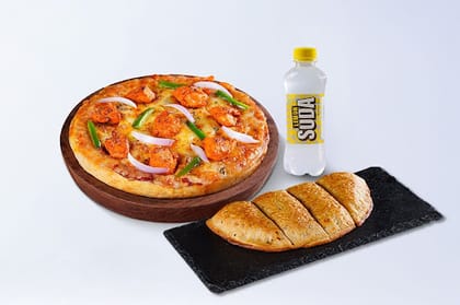 Chicken Tikka Pizza Meal