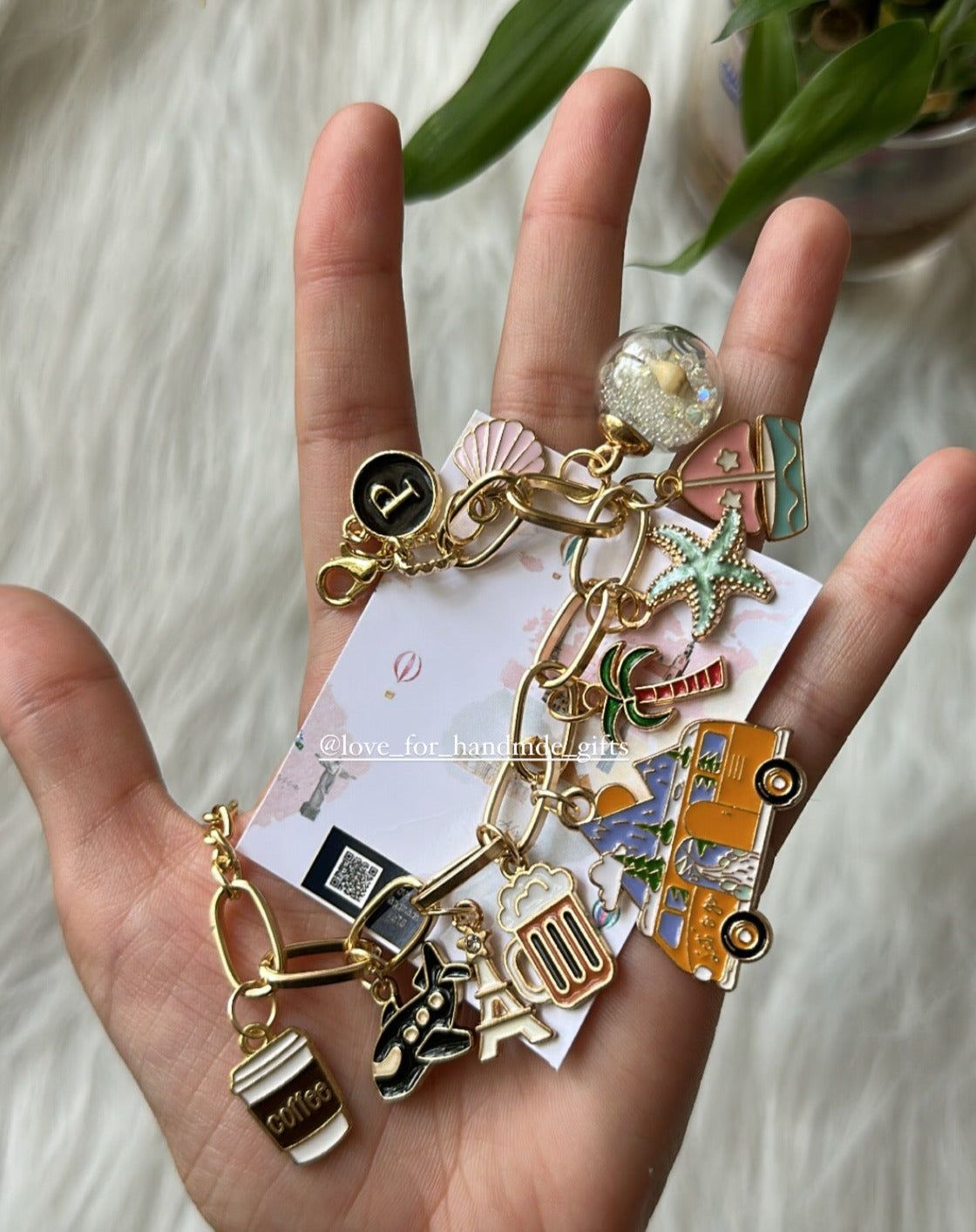 Wanderlust Charm Bracelet