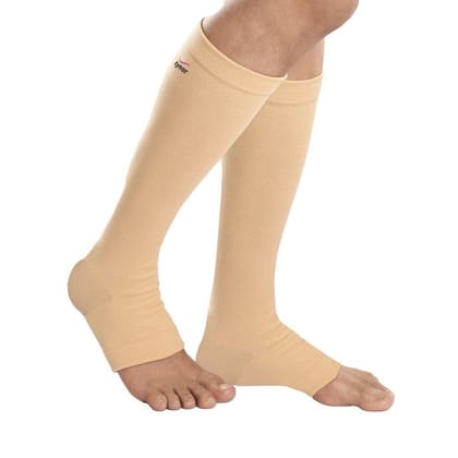 Tynor I16 Compression Stocking Below Knee Classic (Pair)-Small