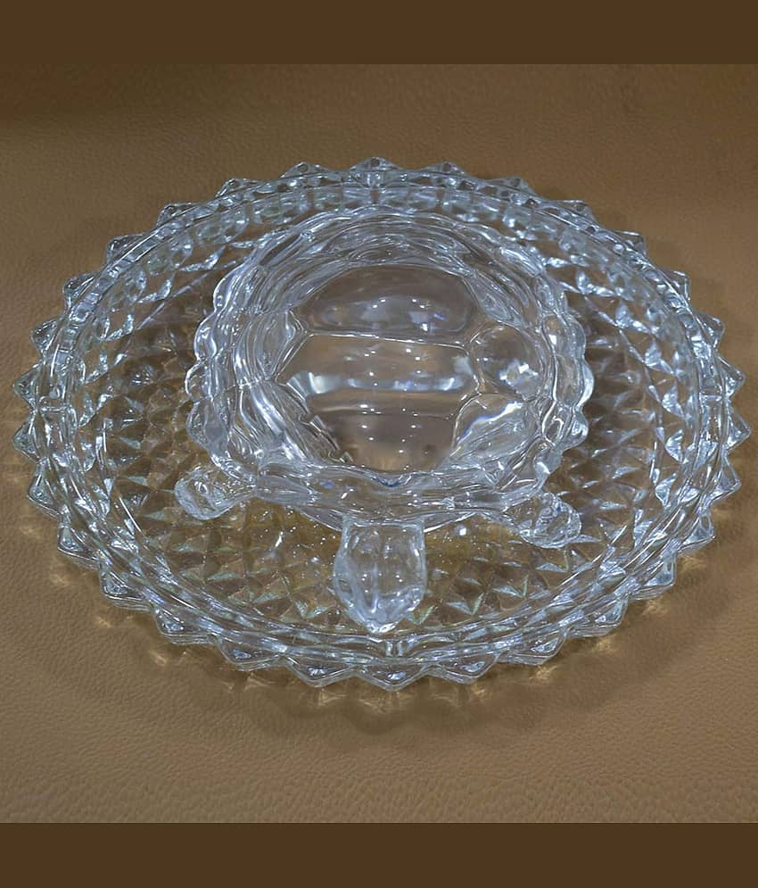 PAYSTORE - Glass Religious Showpiece (Pack of 2)