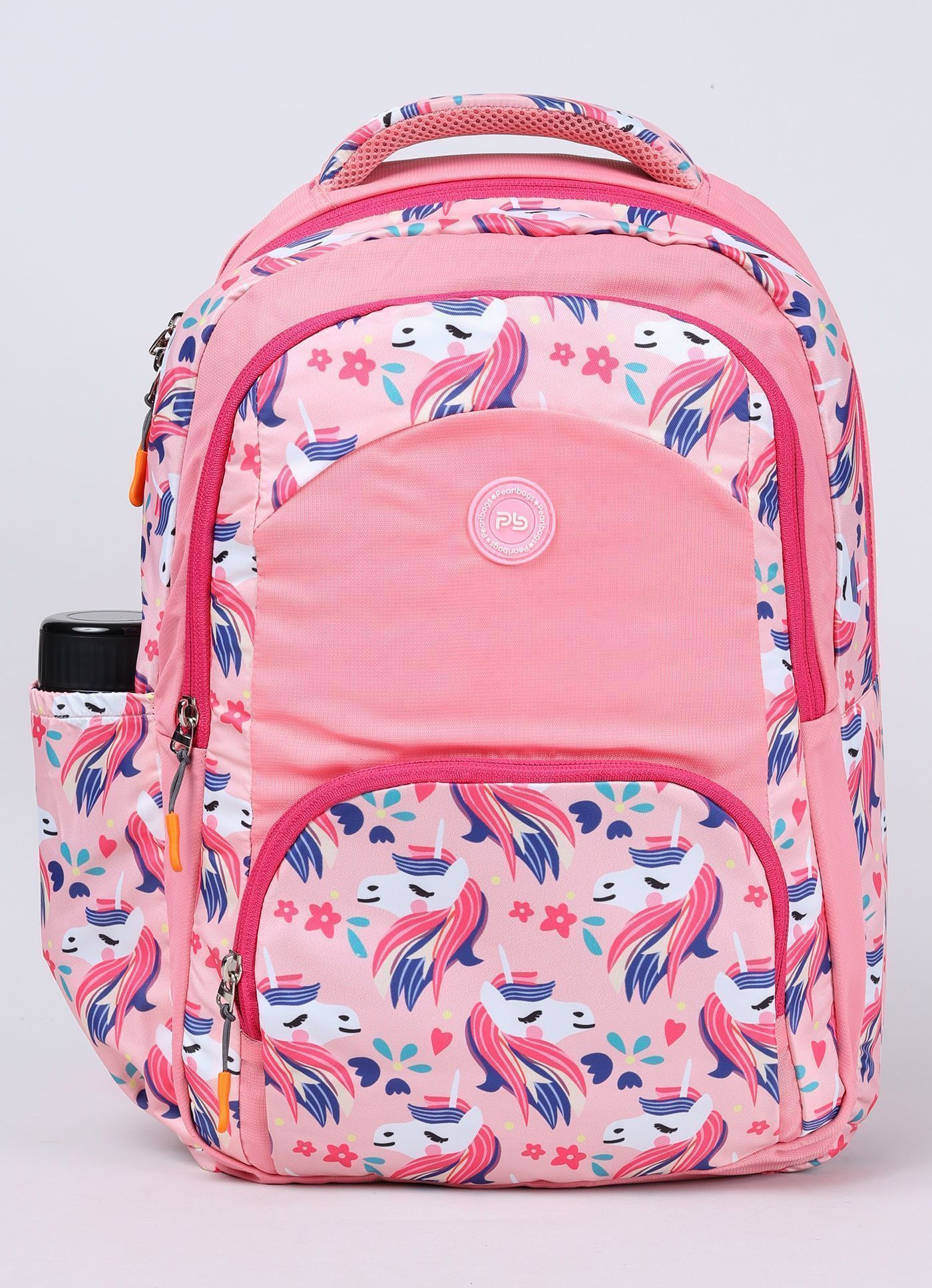 PB Pearlbags LARSEN 21L Printed Casual Backpack,3 Compartment,Premium Fabric,Water Resistant Anti Theft,School & College Bag for Boys and Girls,Office & Travel Bag for Men and Women,46X31X15 Cms