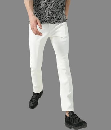 Lawson - White Denim Slim Fit Men's Jeans ( Pack of 1 )