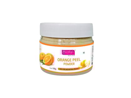 Premium Quality Orange Peel Powder -100 gm  by Kerala Naturals