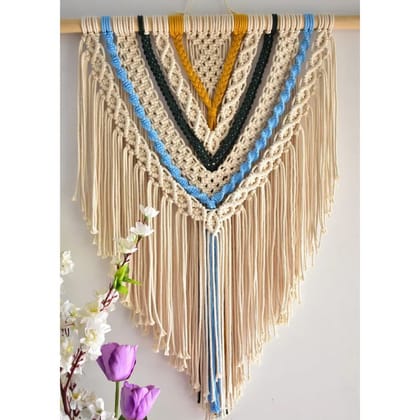Multicolur Wall Hanger Material : Cotton Size : 20"X34"