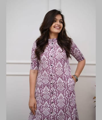 Mahek Fashion Women Printed Top With Palazzos Co-Ord Set ( Pink )