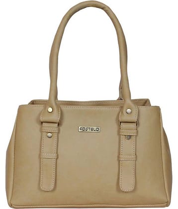 Fostelo -   Blue Faux Leather Shoulder Bag