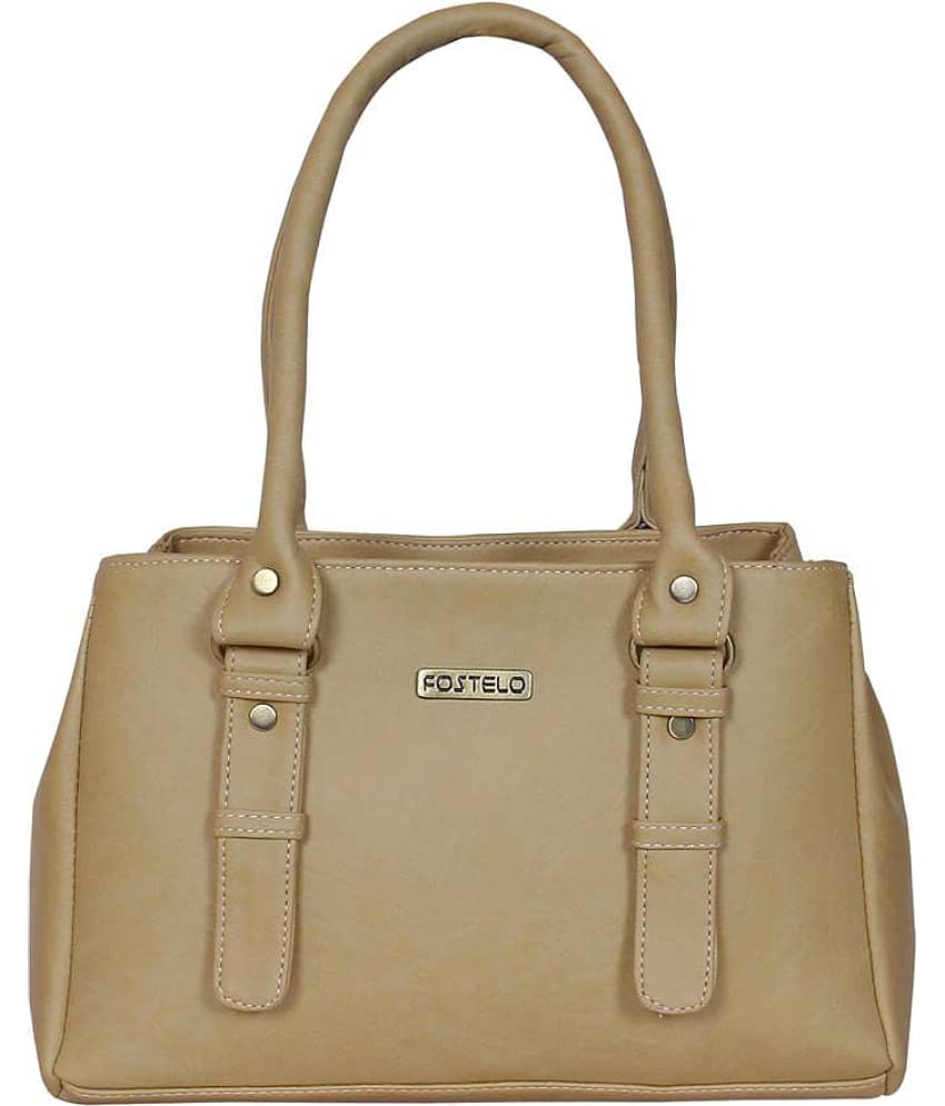 Fostelo -   Blue Faux Leather Shoulder Bag