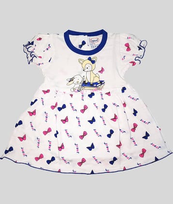 INFANT Pack of 1 Baby Girls Cotton Frock ( Red )