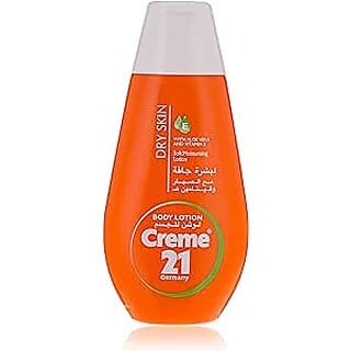 Creme 21 Dry Skin Lotion With Aloe Vera and Vitamin E For Deep Nourishment Ideal for Dry Skin Non-Greasy Formula