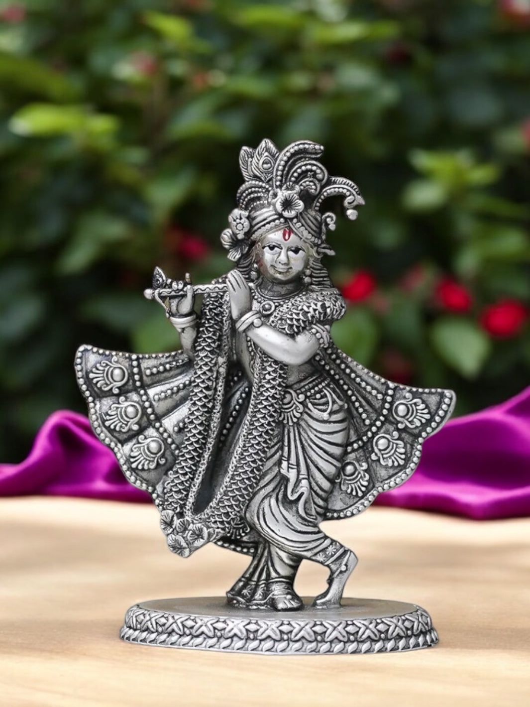 Pure Silver Krishna Idol-45 gm