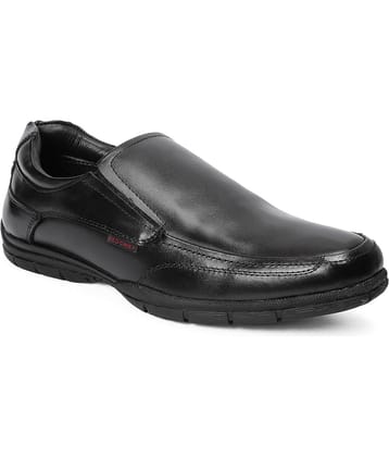 Red Chief - Black Men's Slip On Formal Shoes