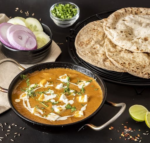 Paneer Butter Masala & Roti Meal - Low Carb