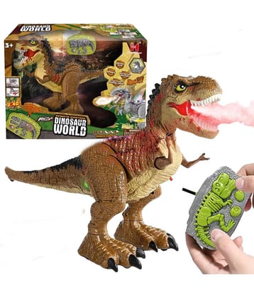 Fratell iRemote Control Dinosaur with Lights & Sound Multicolor