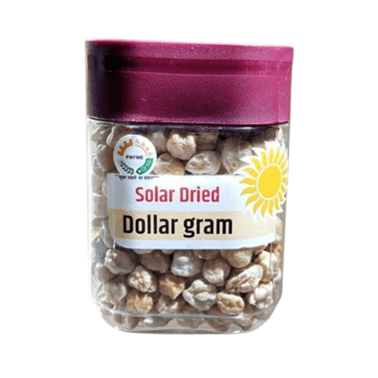 Solar Dried Dollar Gram - 200 gm Solar Dried Dollar Gram - 200 gm