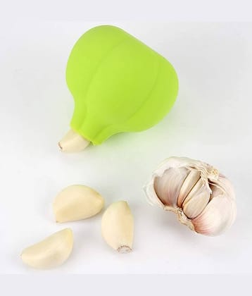 Silicone Manual Garlic Peeler-Silicone Ginger Garlic Manual Peeling Peeler Simply Rolling Clove Garlic Shaped Garlic Peeler Stripper Garlic Presser Garlic Presses Kitchen Gadgets Hand Tool