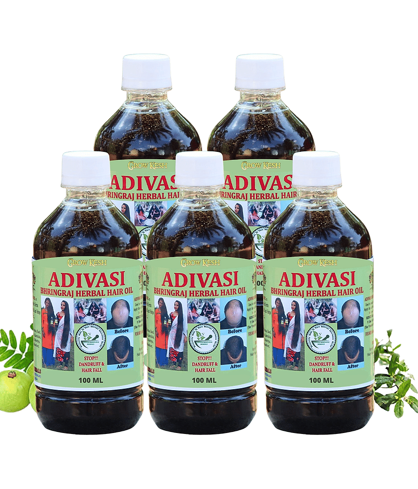 Hair Growth Bhringraj Oil 100 ml Each ( Pack of 5 )
