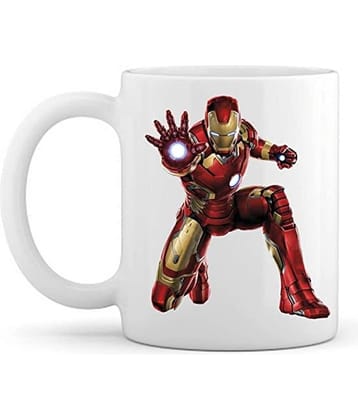 thrifkart - White Ceramic Coffee Mug ( Pack of 1 )