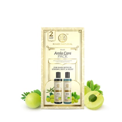 Khadi Natural Amla Hair Care Pack - 210ml Each