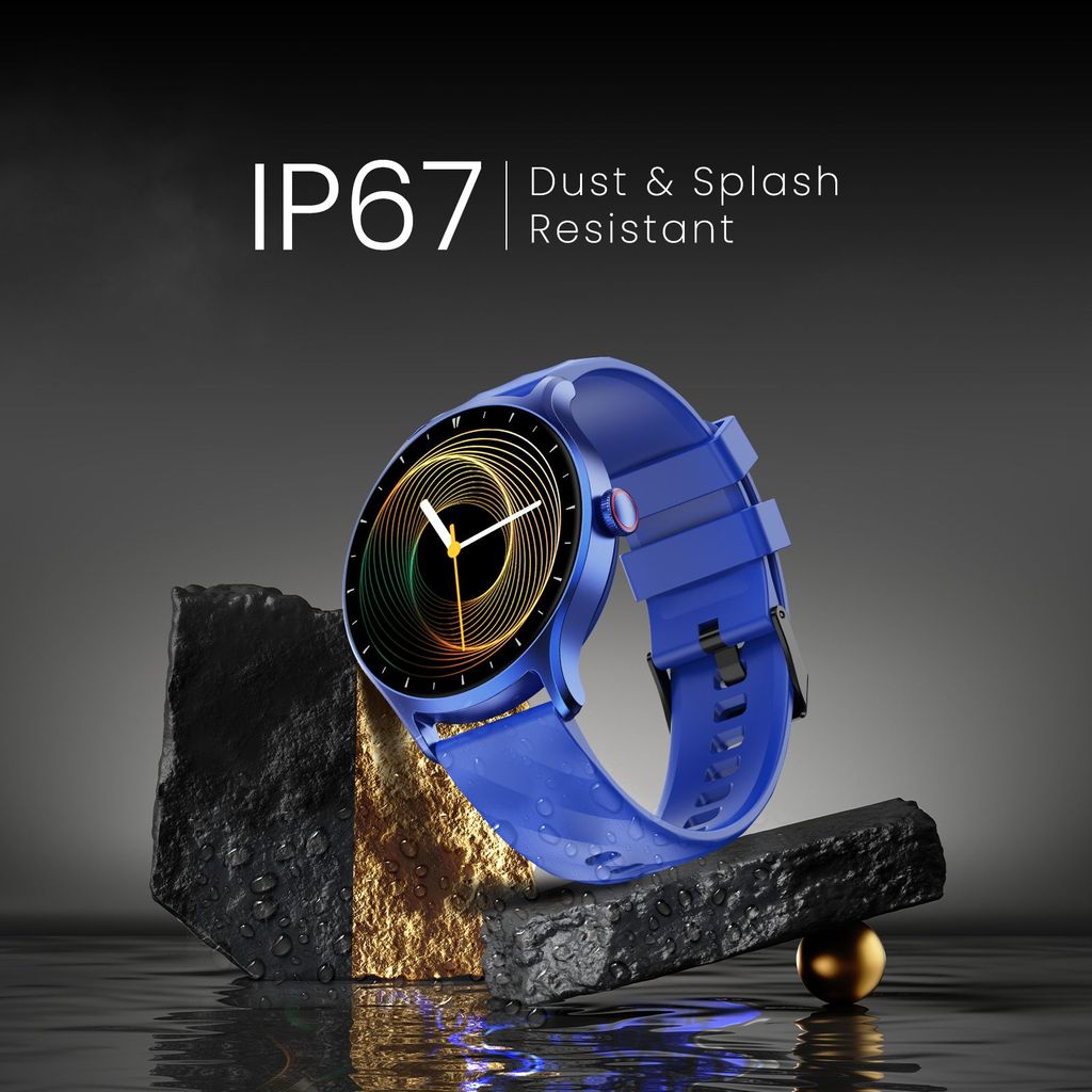 CELLECOR E2 Hype 1.50" (38.1mm) HD IPS Display Smart Watch, 500 Nits, 60Hz Refresh Rate, Bluetooth Calling, AI generated Watch Faces, 100+ Sports Modes, Health Suite, Voice Assistance (Blue )