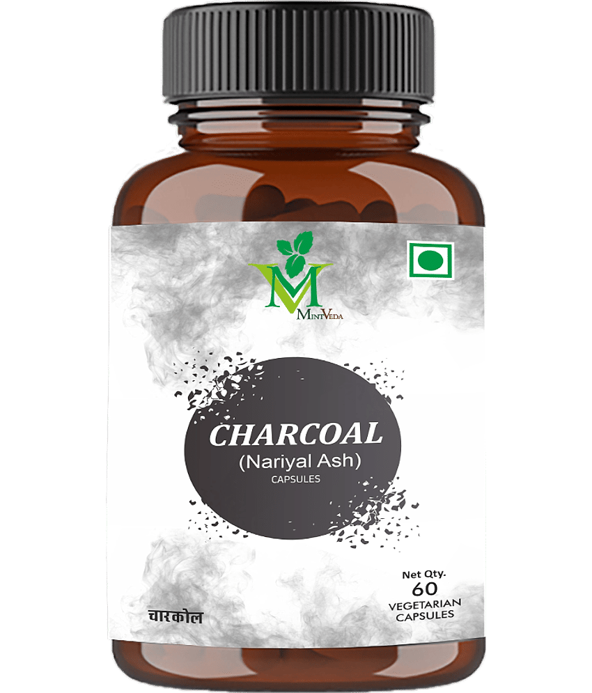 Charcoal Activated Veg. Capsules - 60's