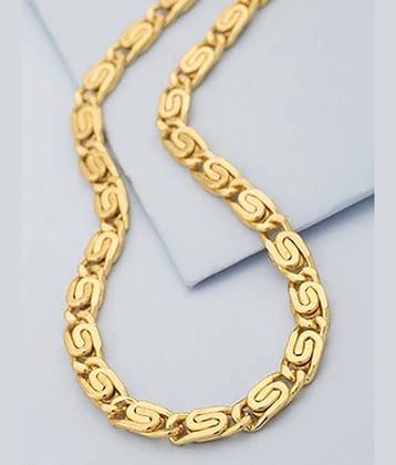 FASHION FRILL Gold Plated Brass Chain ( Pack of 1 )