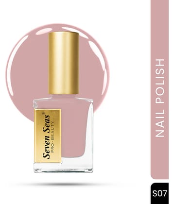Seven Seas Peach Pannacotta Matte Nail Polish 11 ( Pack of 1 )