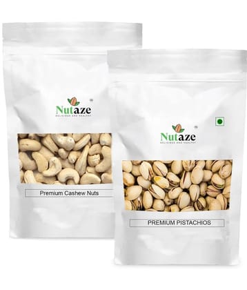 Nutaze Cashew nut (Kaju) 200 g Pack of 2