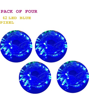 MIRADH - Blue 10Mtr String Light ( Pack of 4 )