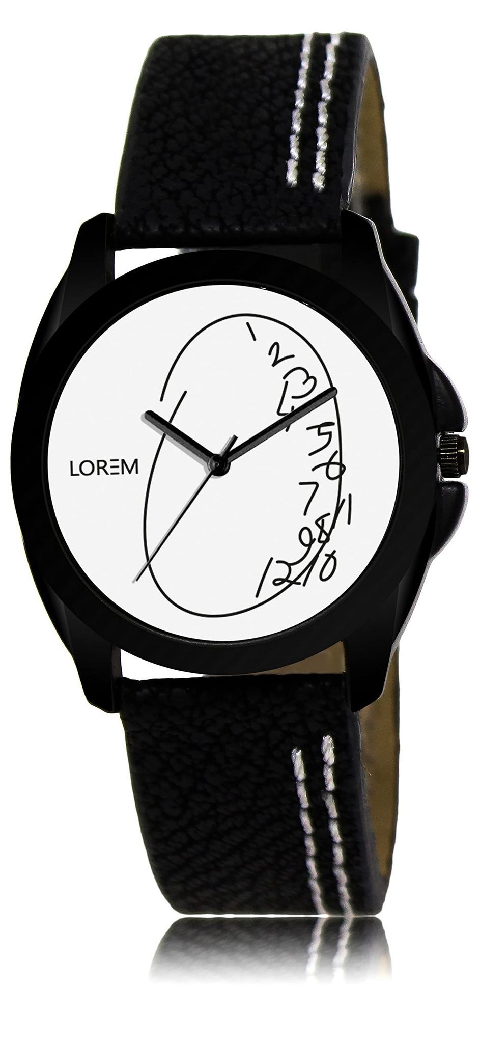 LOREM White Professional Look Analog Watch for Women LR291-UF