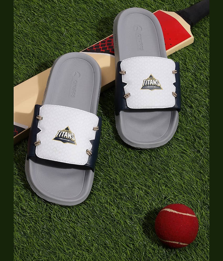 CHUPPS White Men's Slide Flip Flop