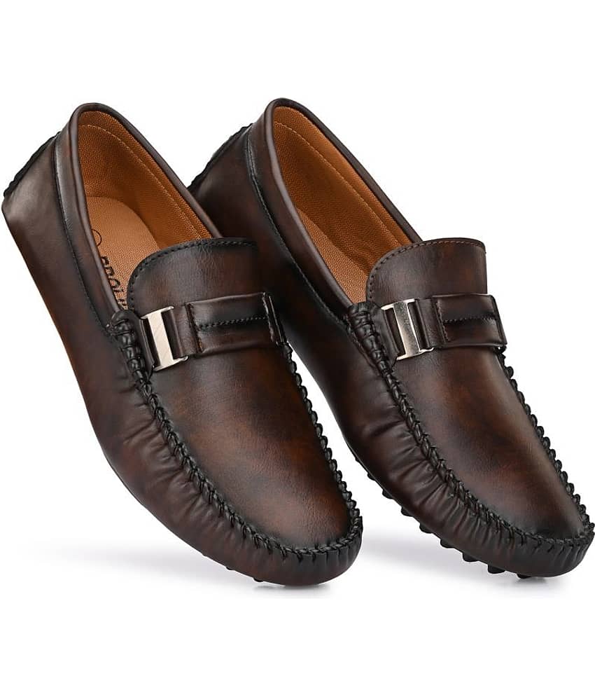 Prolific - Brown Men's Slip on loafers