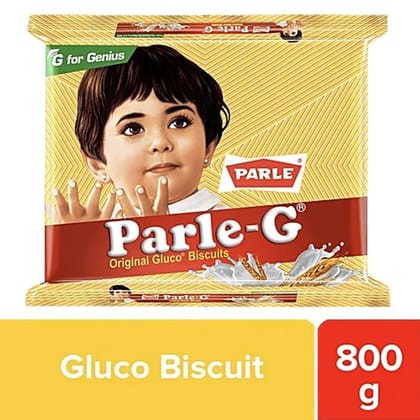 Parle G Original Gluco Biscuits, 800 g Pouch - 800 gm - 800 gm - One pack
