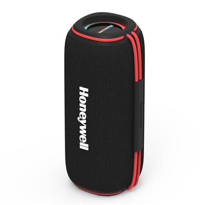 Honeywell Trueno U500 60W 5.3 Bluetooth Speaker, Deep Bass Radiators, 18H Playtime, IPX 6, TWS Feature, RGB Lights, SD Card, AUX, USB Type-C Port- Black