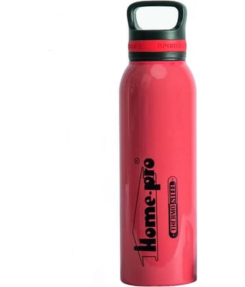 HomePro - Stainless Steel Vacuum Bottle , 24 hours Hot & cold Thermoware | Thermosteel, Flask, 650ml, Pink