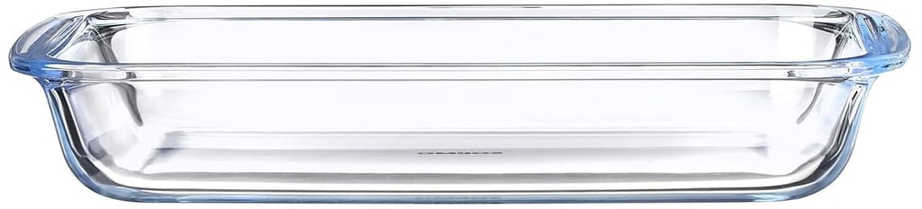 Borosilicate Glass Baking Dish | 1200 ML | Oven, Microwave, Freezer & Dishwasher Safe | Transparent, Durable & Heat-Resistant |Glass Bakeware for Baking, Roasting & Serving
