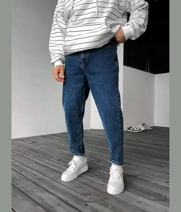 Niffer Fashion Basic Men's Jeans - Blue ( Pack of 1 )