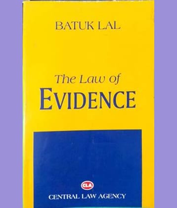 Law of Evidence  (Paperback, Batuk Lal)