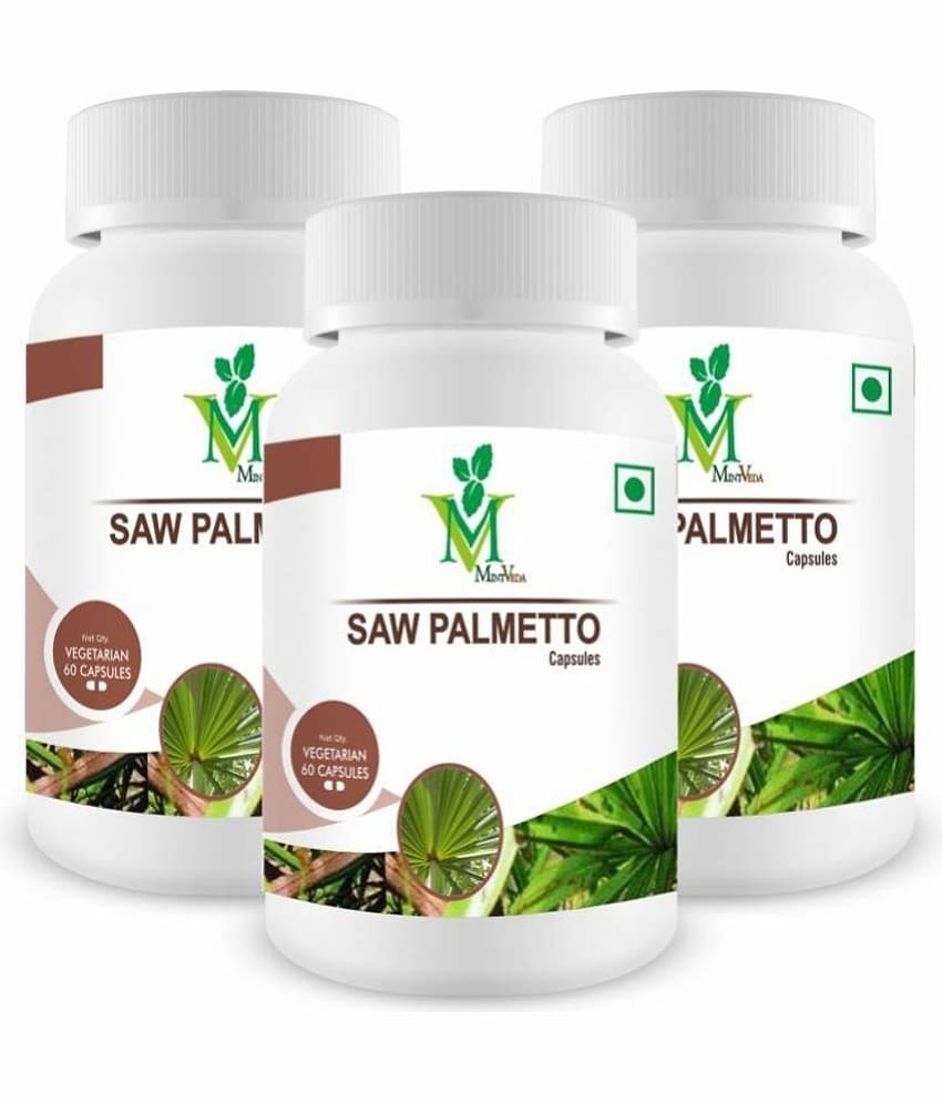 Saw Palmetto Veg. Capsules Pack of 3 - 60's