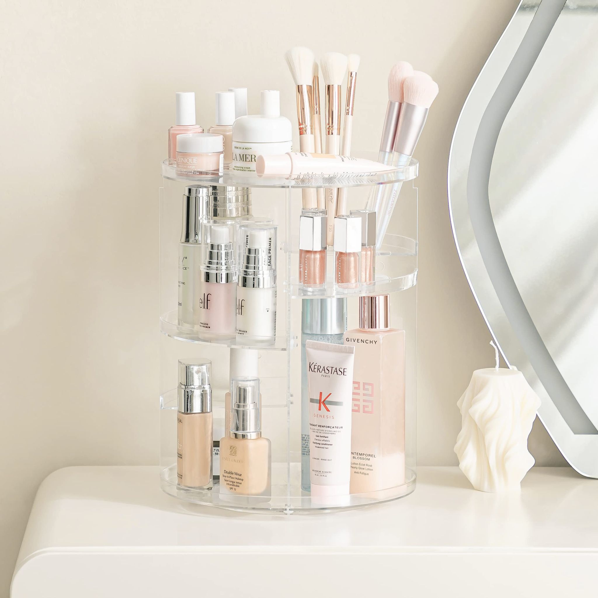 360° Rotating Makeup Organizer-1 Organizer @ ₹1199