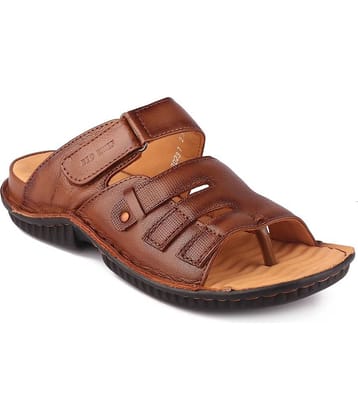 Red Chief - Tan Men's Leather Slipper