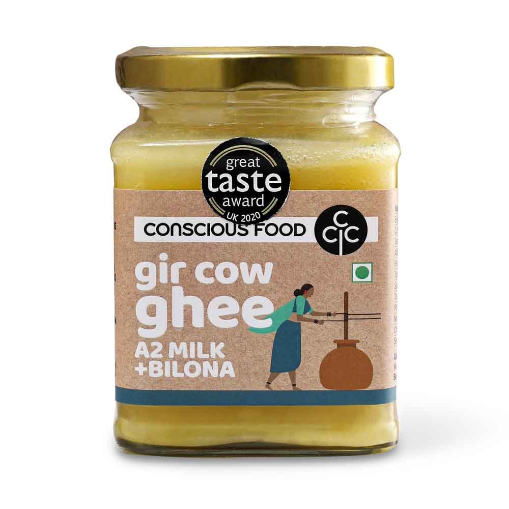 Conscious Food Gir Cow Ghee 200 Gms