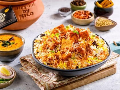 [1Kg] Paneer Hyderabadi Dum Biryani