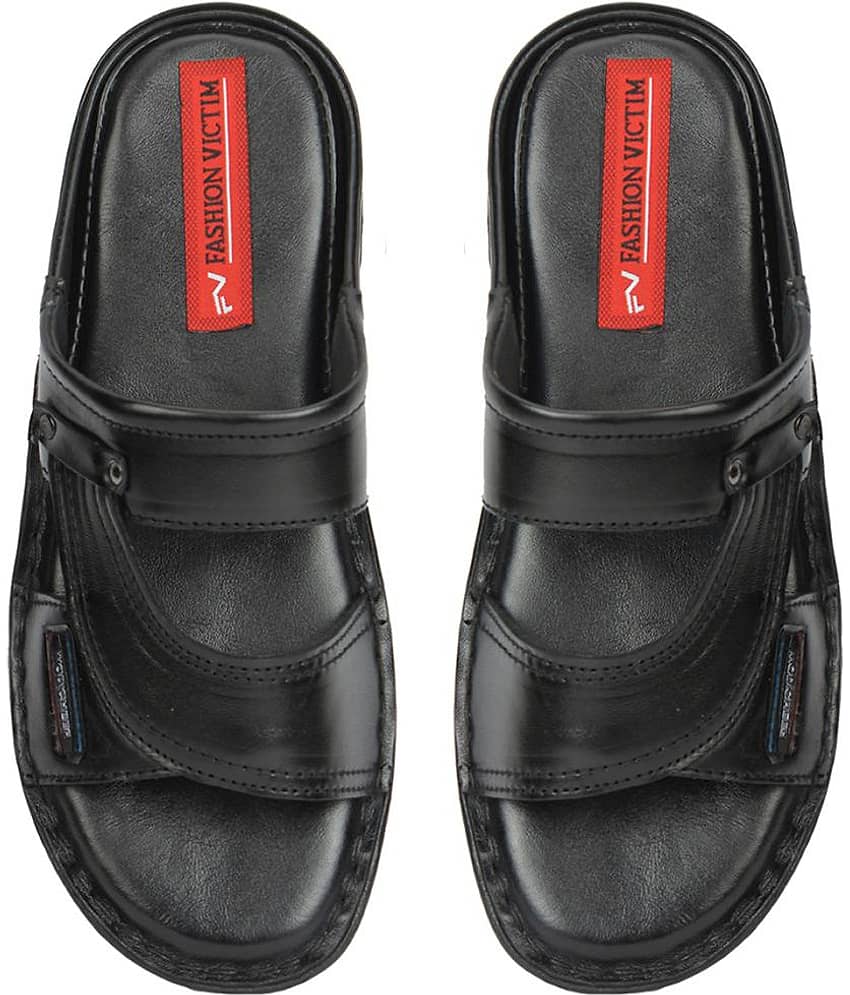Fashion Victim - Black Men's Sandals