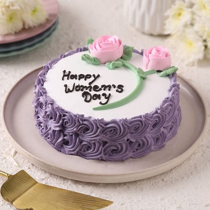 Women s Day Special Flowers Cake Half Kg Women s Day Special Flowers Cake Half Kg