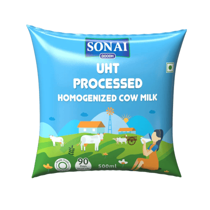 Sonai Pasteurized Toned Milk (1L) | Fresh & Creamy | Daily Family Nutrition