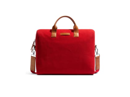 DailyObjects City Compact Fleet Messenger Bag - Crimson Red