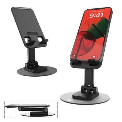Portronics Mobot III Multifunctional Universal Mobile Holder (Black)